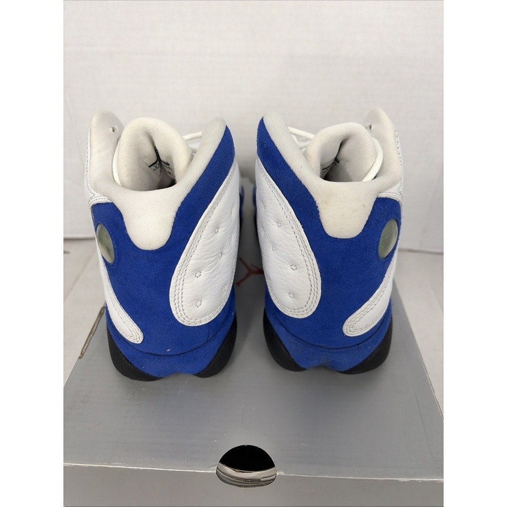 Jordan Air Jordan 13 Retro Hyper Royal White Blue Black Leather 414571-117 8.5 - Picture 11 of 15
